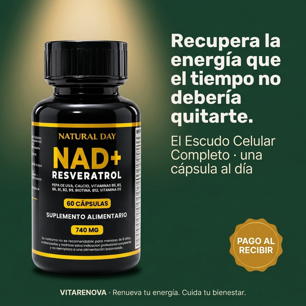 NAD + RESVERATROL 60 cap